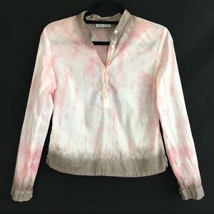 LuckyBrand Women’s Tye Dye Long Sleeve Shirt SizeS